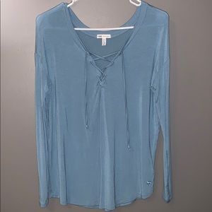 PINK Cross Strap Long Sleeve